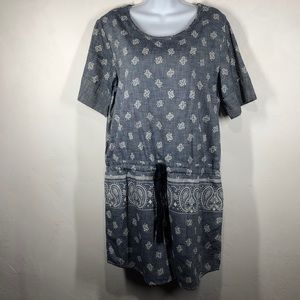 GAP denim dress size small